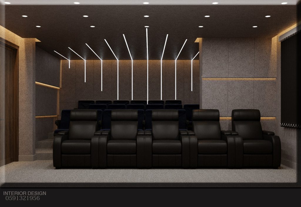 تصميم سينما منزلية و سينما كمباوند